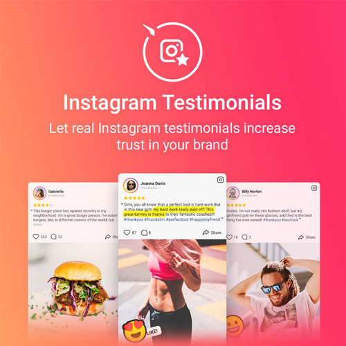 Instagram Testimonials Plugin for WordPress