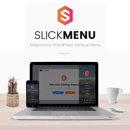 Slick Menu - Responsive WordPress Vertical Menu