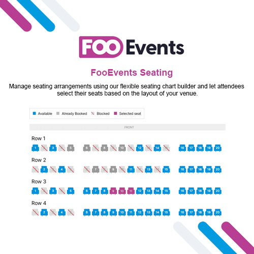 FooEvents Seating